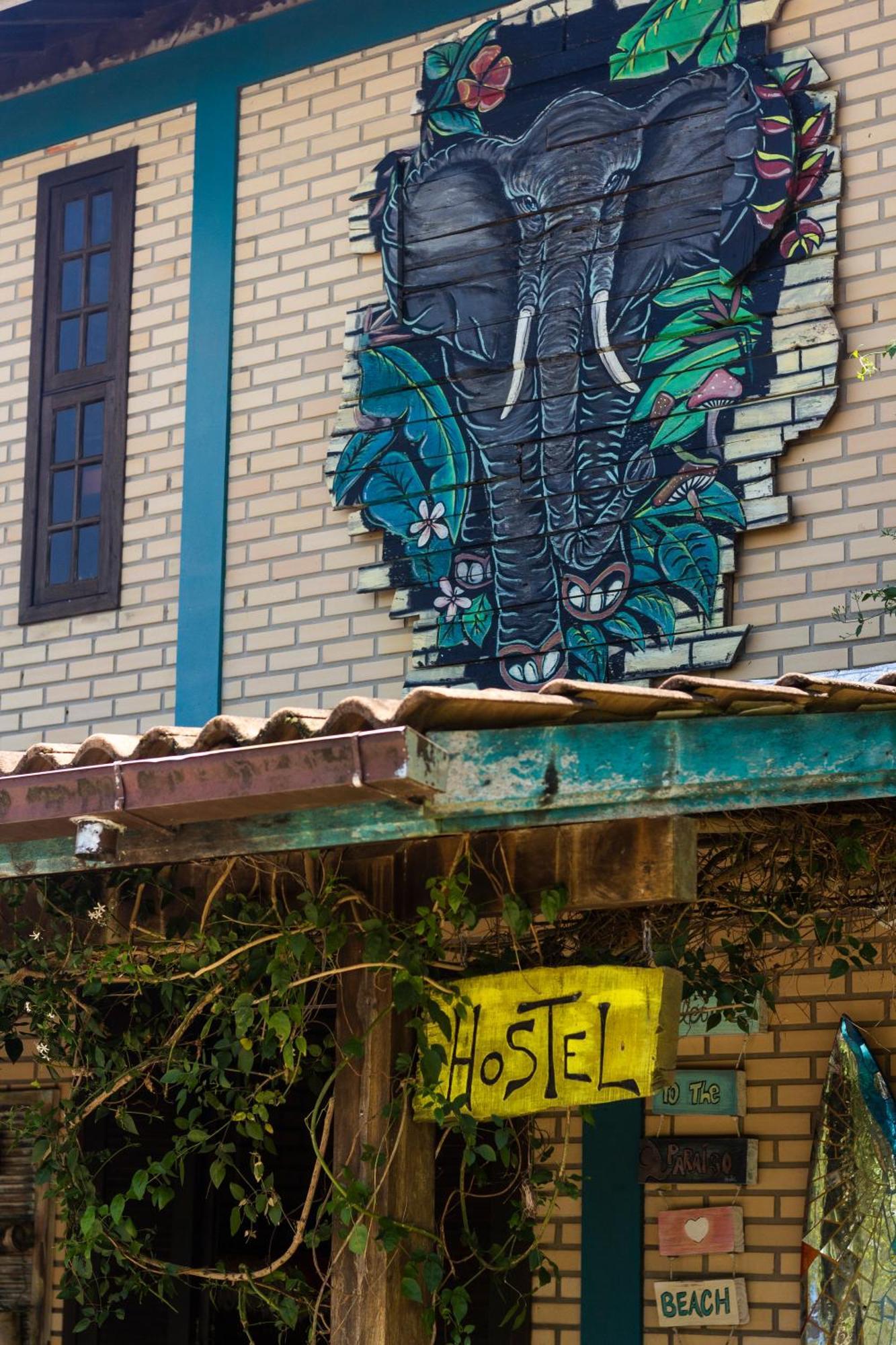 Paraiso Hostel Прайя-ду-Роза Экстерьер фото